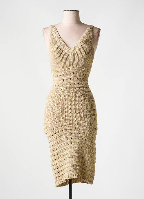 Rochie midi auriu PHO FIRENZE femeie