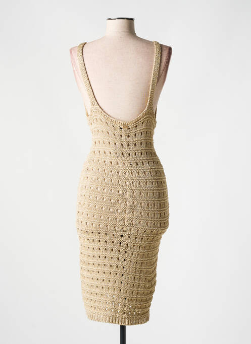 Rochie midi auriu PHO FIRENZE femeie