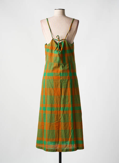 Rochie lungă verde NICE THINGS femeie