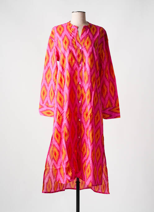 Rochie midi roz ZEN ETHIC femeie