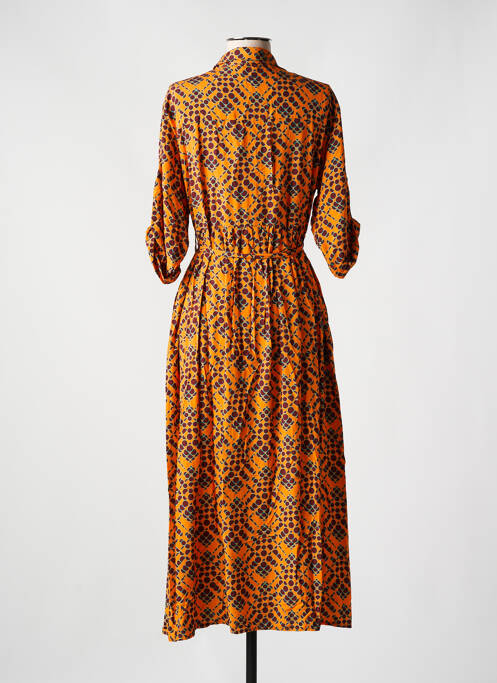 Rochie lungă portocaliu JUSTMINE femeie