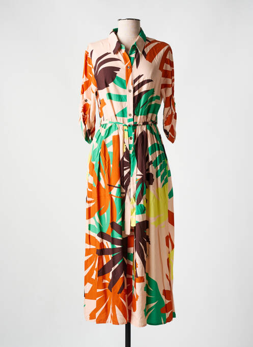 Rochie lungă bej JUSTMINE femeie