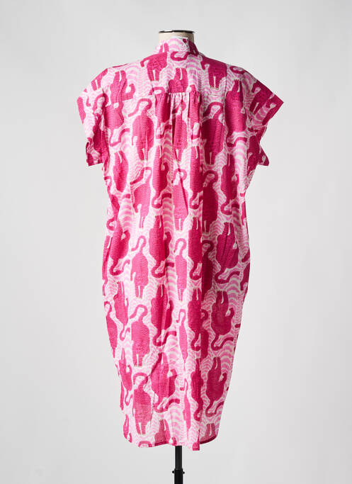 Rochie midi roz ZEN ETHIC femeie