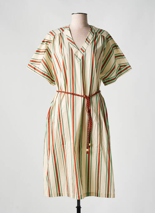 Rochie midi bej NIU femeie