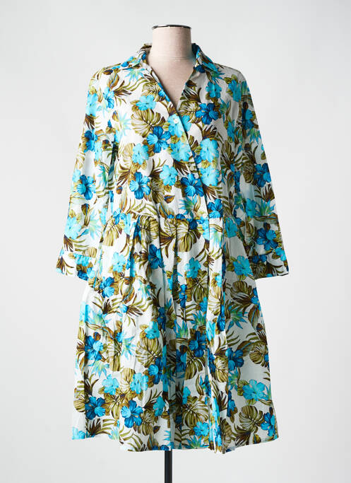 Rochie midi albastru 0039 ITALY femeie