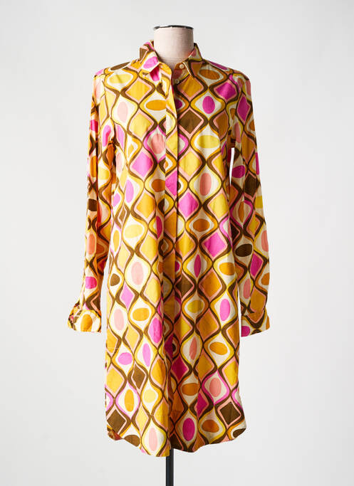 Rochie midi galben 0039 ITALY femeie