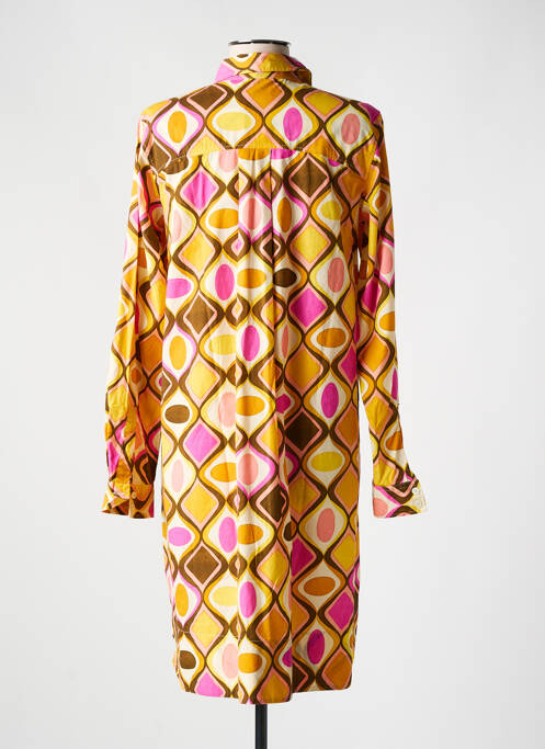 Rochie midi galben 0039 ITALY femeie