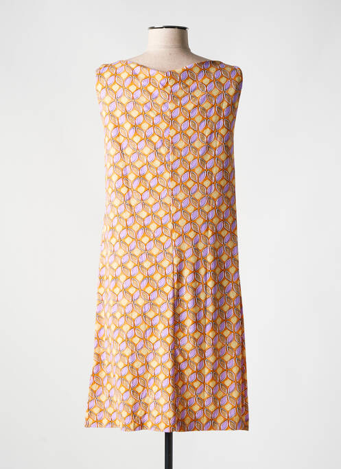 Rochie scurtă portocaliu MALIPARMI femeie