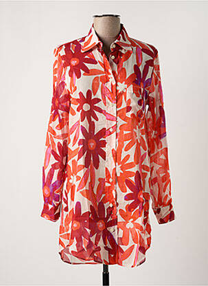 Tunică mâneci lungi portocaliu 0039 ITALY femeie