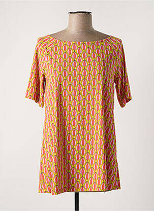 Tunică mâneci scurte portocaliu MALIPARMI femeie