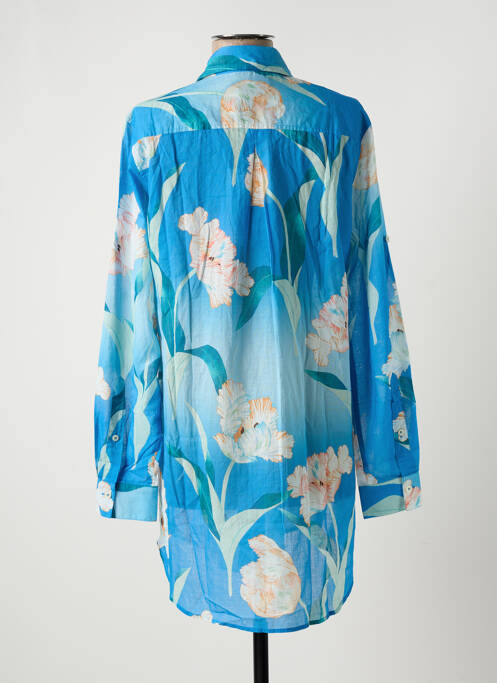 Tunică mâneci lungi albastru 0039 ITALY femeie