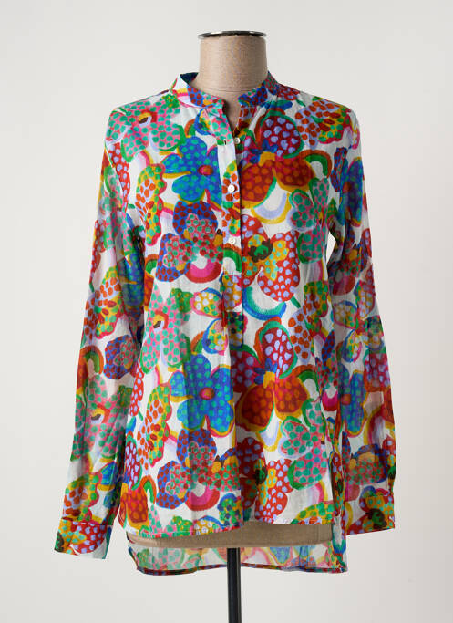 Tunică mâneci lungi albastru 0039 ITALY femeie