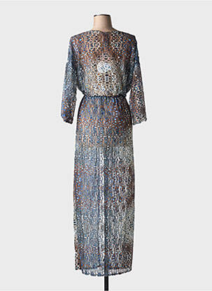 Jachete kimono ușoară și transparentă albastru GENIUS femeie