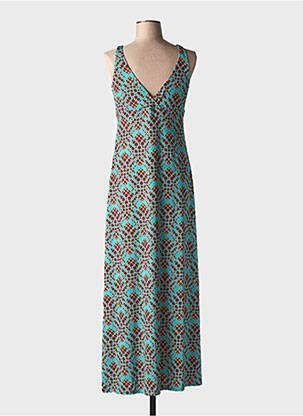 Rochie lungă fără mâneci fără mâneci verde JUSTMINE femeie