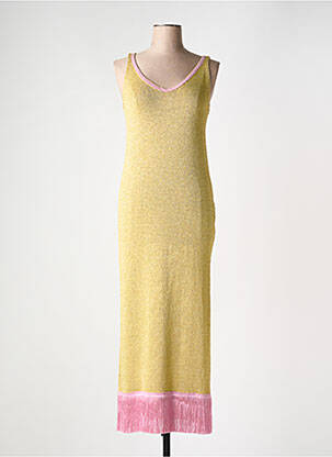 Rochie lungă galben PHO FIRENZE femeie