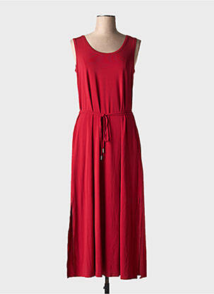 Rochie midi fără mâneci fără mâneci roșu MAX MARA femeie