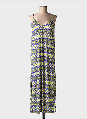 Rochie de plajă bretele subțiri verde GENIUS femeie