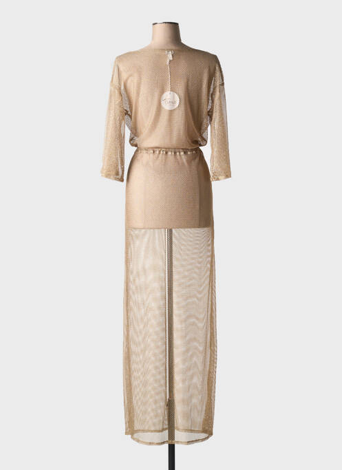 Vestă cu mâneci lungi maro GENIUS femeie