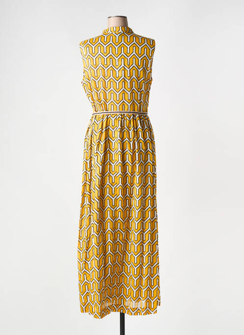 Rochie lungă galben NIU femeie