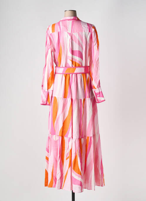 Rochie lungă roz MC2 SAINT BARTH femeie