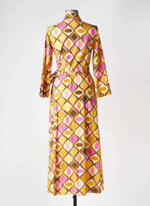 Rochie lungă galben 0039 ITALY femeie