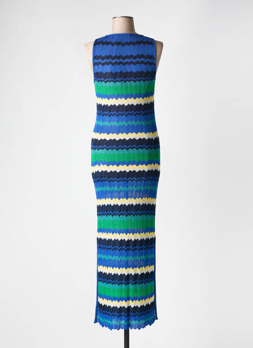 Rochie lungă albastru MALIPARMI femeie