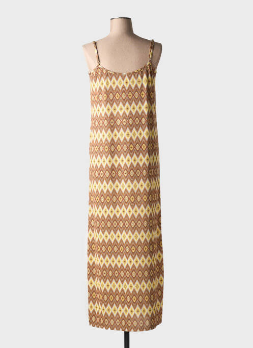 Rochie de plajă maro GENIUS femeie