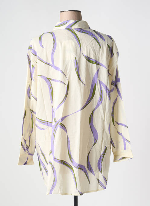 Tunică mâneci lungi bej NICE THINGS femeie