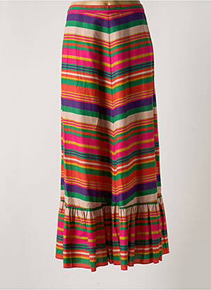 Fustă lungă roșu MALIPARMI femeie