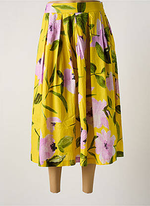 Fustă midi galben 0039 ITALY femeie