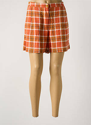 Șort portocaliu NICE THINGS femeie