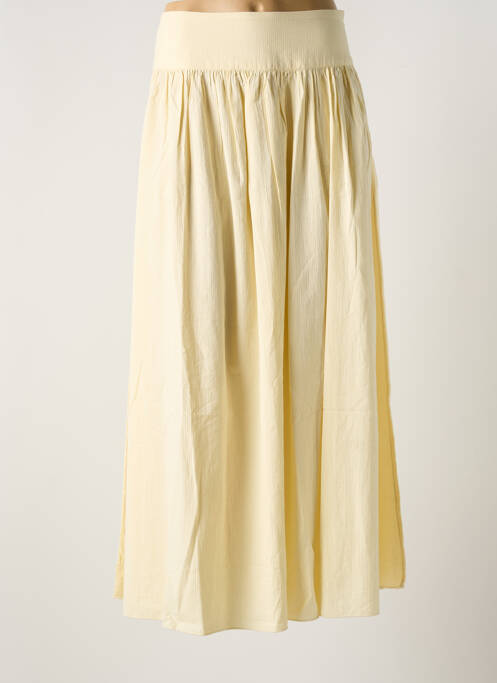 Fustă midi bej NICE THINGS femeie