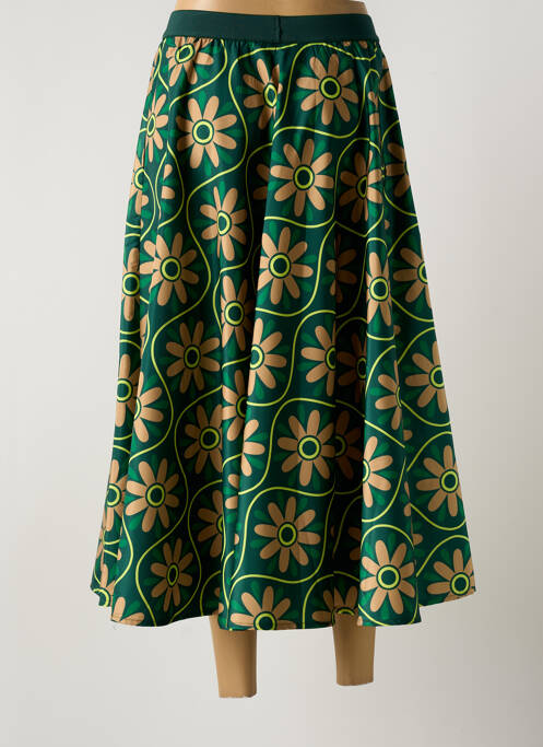 Fustă lungă verde NIU femeie
