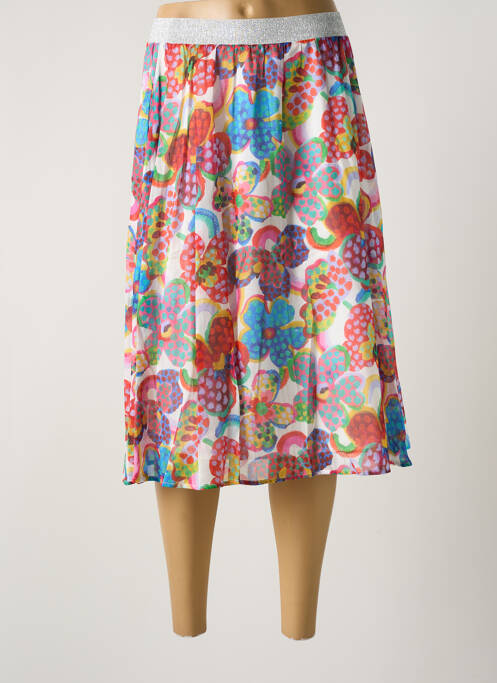 Fustă midi albastru 0039 ITALY femeie