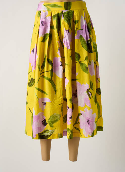 Fustă midi galben 0039 ITALY femeie