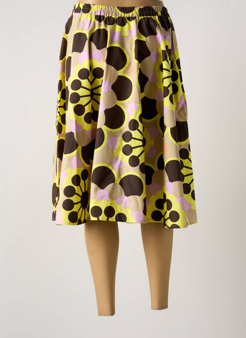 Fustă midi galben NIU femeie