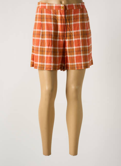 Șort portocaliu NICE THINGS femeie