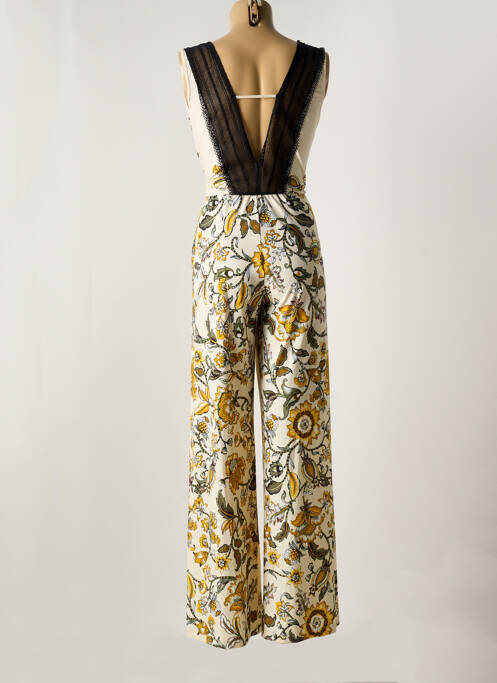 Salopetă-pantalon bej RAFFAELA D'ANGELO femeie