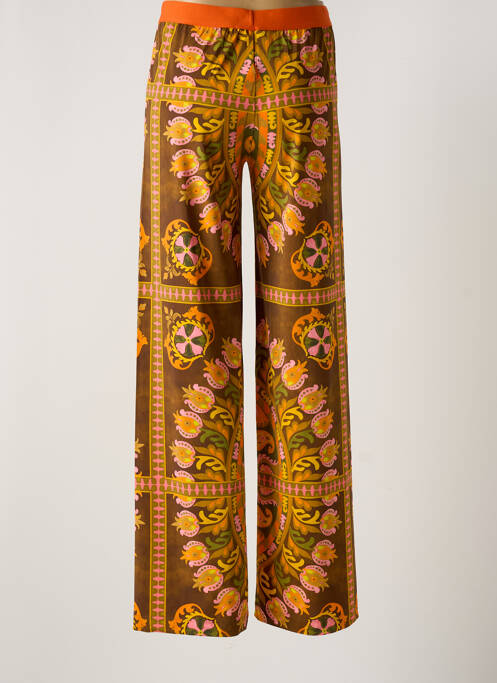 Pantalon drept maro MALIPARMI femeie