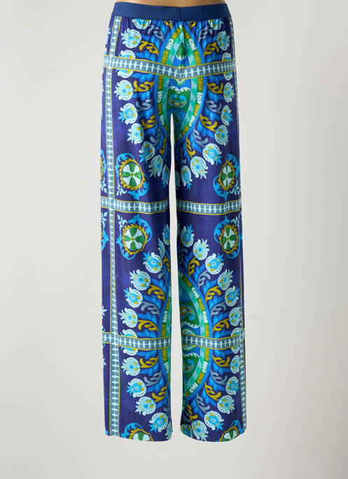 Pantalon drept albastru MALIPARMI femeie