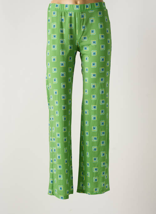Pantalon drept verde MALIPARMI femeie