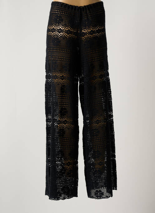 Pantalon drept negru NICOLE OLIVIER femeie