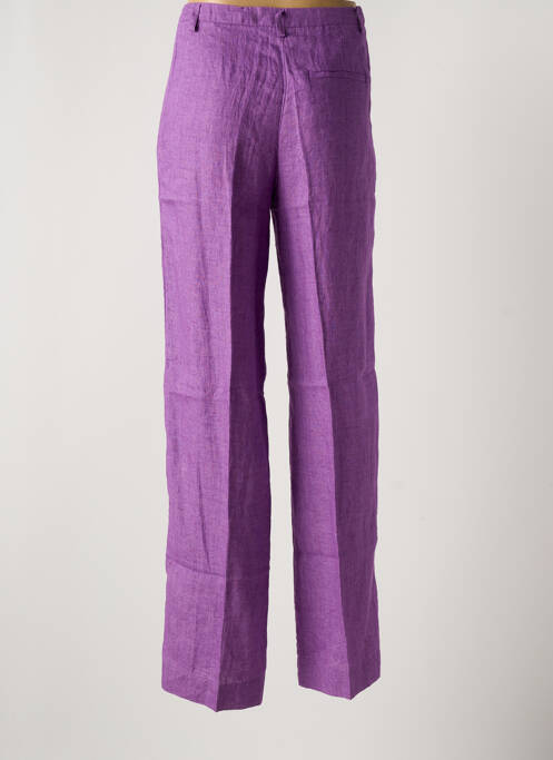 Pantalon drept violet NICE THINGS femeie