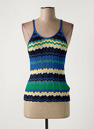 Top albastru MALIPARMI femeie