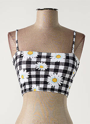 Top de baie imprimeu fantezie negru BANANA MOON femeie