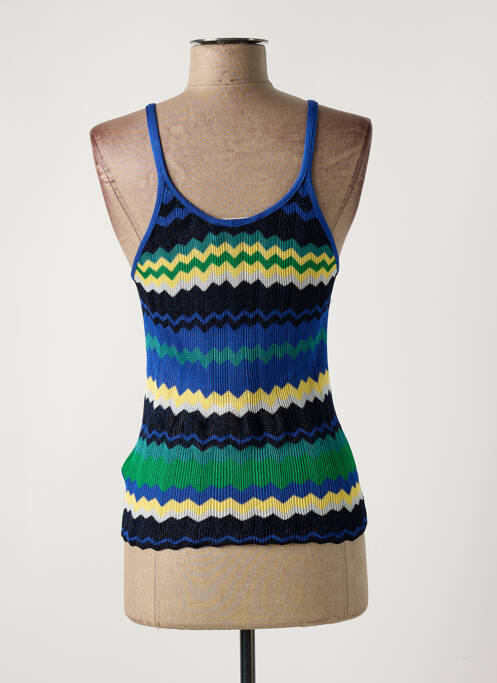 Top albastru MALIPARMI femeie