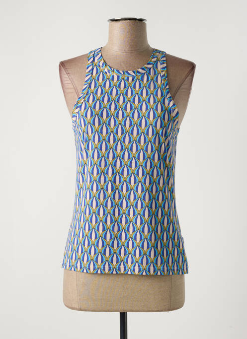 Top albastru MALIPARMI femeie