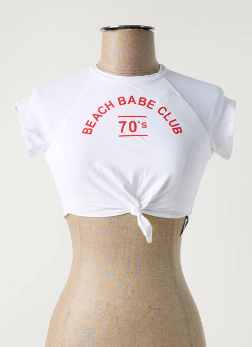 Tricou alb BANANA MOON femeie