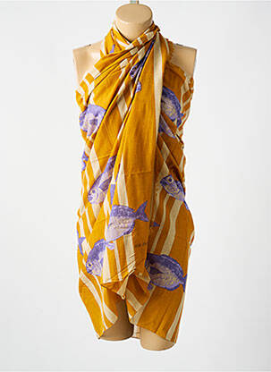 Pareo galben NICE THINGS femeie