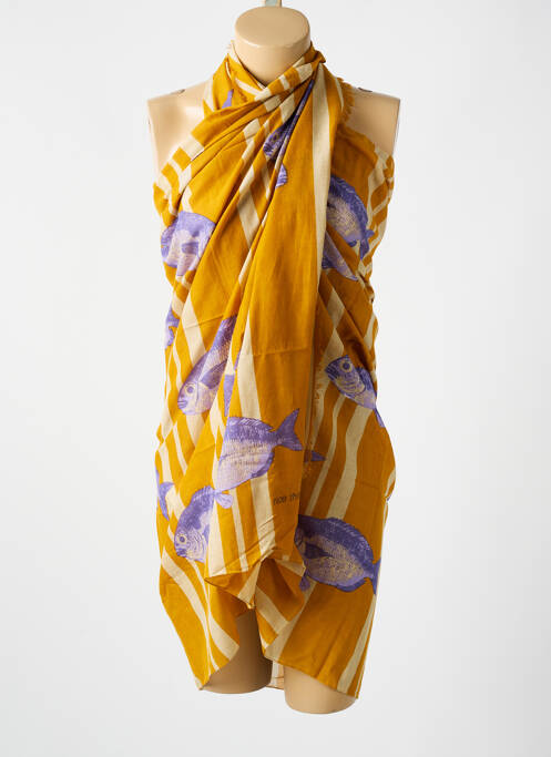 Pareo galben NICE THINGS femeie